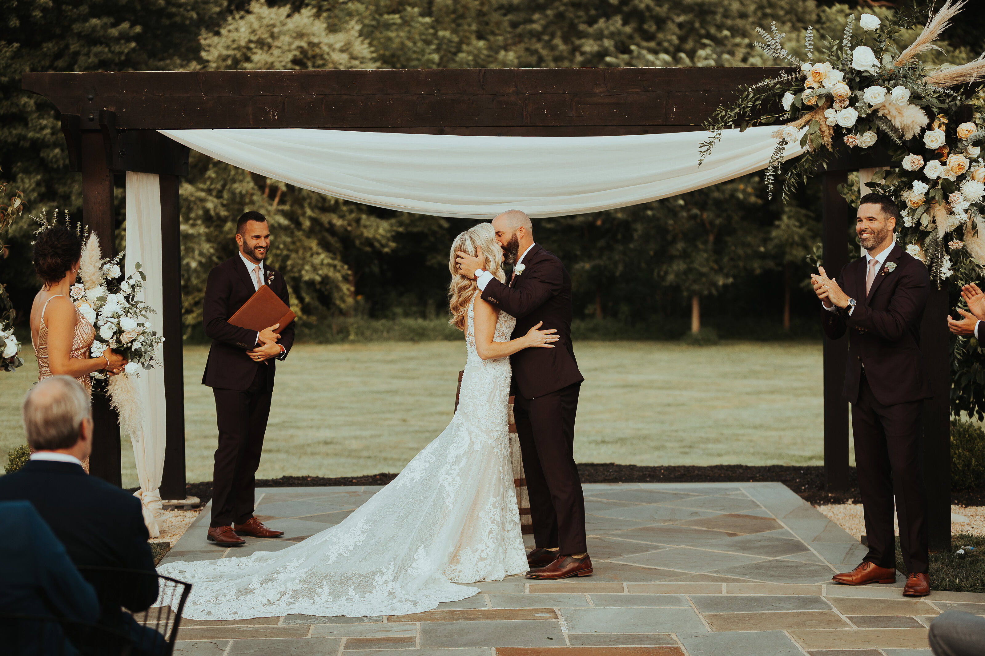 Couple at the estate